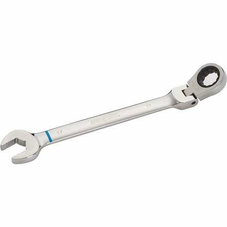 CHANNELLOCK Metric 17 mm 12-Point Ratcheting Flex-Head Wrench 321592